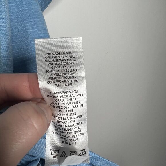 Travis Mathew Blue Polo Shirt - Picture 6 of 12